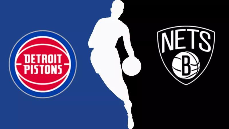 Детройт Пистонс - Бруклин Нетс 08.03.2026: прямая трансляция и запись матчей НБА | Сезон 2025/26