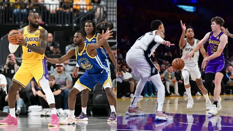 Предложение по блокбастер-обмену: «Лейкерс» могут использовать интерес «Спёрс» к Остину Ривзу, чтобы заполучить Эндрю Уиггинса и два пика первого раунда.