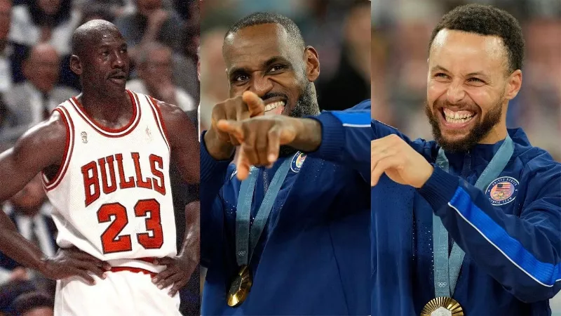 Эксклюзивный список игроков, выигравших титул НБА, награду MVP НБА, награду MVP Финала НБА и олимпийское золото