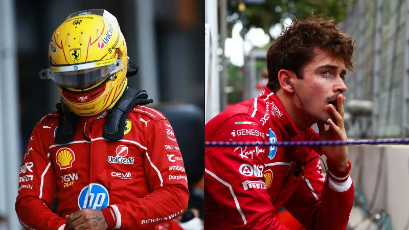 Хэмилтон «шокирован» вылетом во втором сегменте, а Леклер объяснил дорого обошедшуюся аварию в драматичной для Ferrari квалификации в Баку.