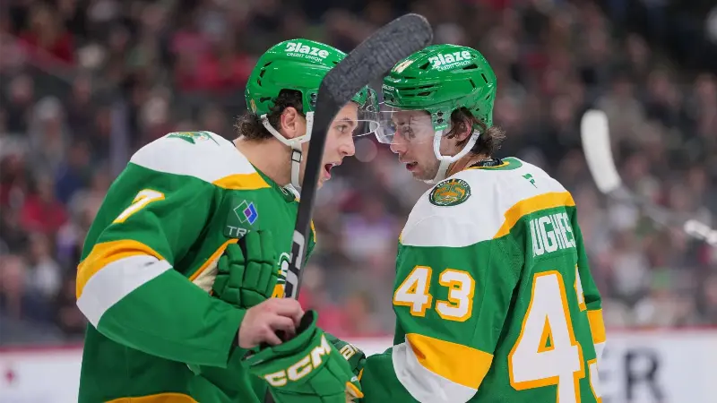 Суперзвезда «Уайлд» высказался о перспективе играть вместе с Куинном Хьюзом после громкого обмена.