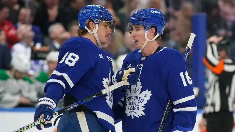 Нападающий «Торонто Мейпл Лифс» откровенно высказался о первой за 10 лет тренировке команды без Митча Марнера.