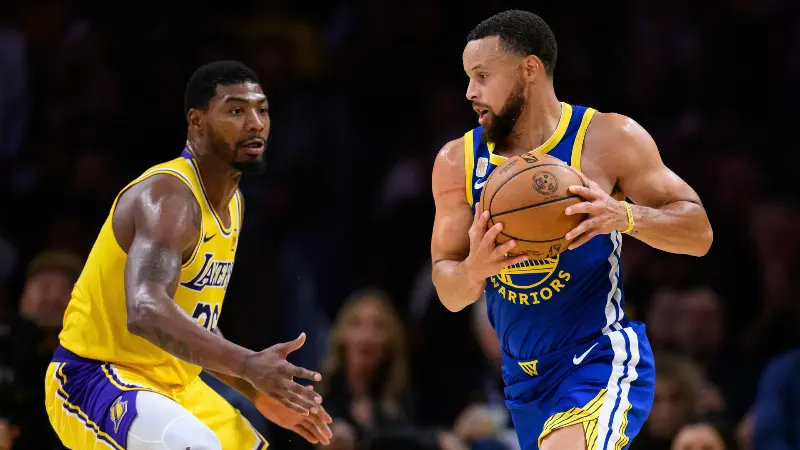 После обвинений в том, что он сломал руку Стефу Карри, защитник «Лейкерс» с 10,5-миллионным контрактом отрицает свою вину.