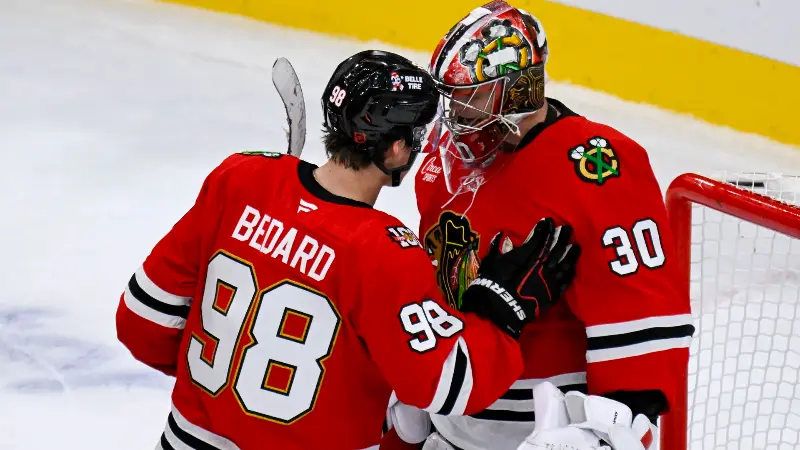 Главный тренер «Чикаго Блэкхокс» Джефф Блэшилл восторженно отозвался о менталитете победителя Коннора Бедарда.