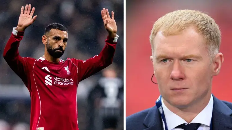 «Даже когда он забивал голы, временами он выглядел неуклюже» — Пол Скоулз высказался об исключении Салаха из состава «Ливерпуля».