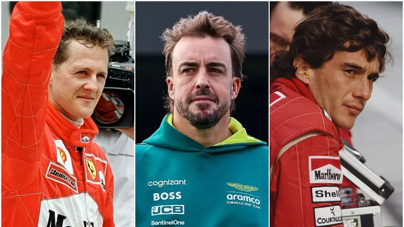 «Думаю, он был лучше», - по мнению бывшего напарника по команде Фернандо Алонсо лучше Михаэля Шумахера и Айртона Сенны, .