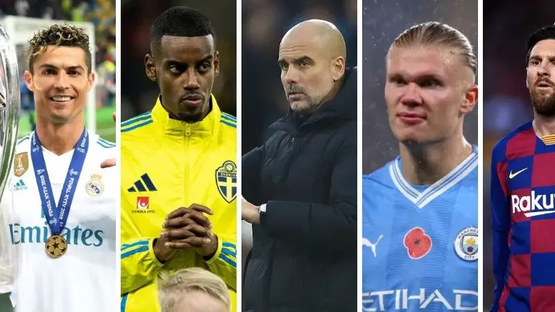 «Я бы не променял его ни на кого», — Гвардиола провел параллель с Месси и Роналду, когда его попросили выбрать между Холандом и Исаком.