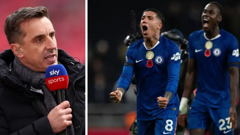 «Это будет немного безумно», — Гари Невилл предсказал, на каком месте «Челси» финиширует в Премьер-лиге после победы над «Тоттенхэмом».