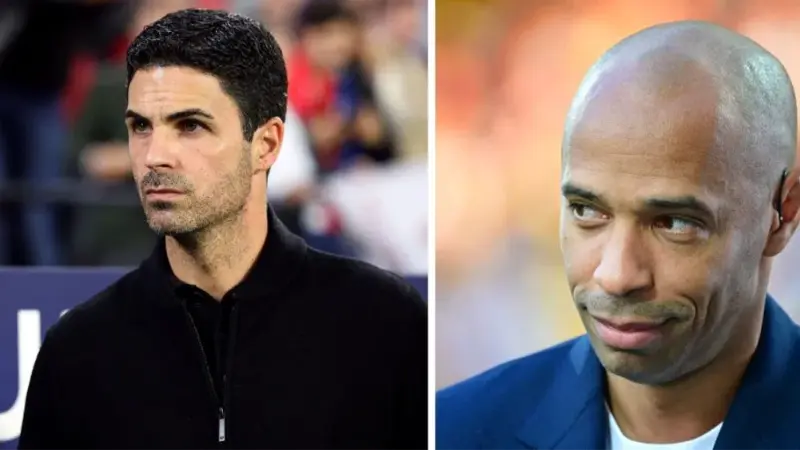 «Это должно случиться в этом году», — Тьерри Анри обратился к главному тренеру «Арсенала» Микелю Артете с посланием о борьбе за чемпионский титул.