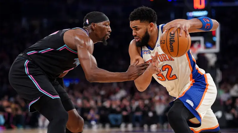 Слухи об обменах в «Нью-Йорк Никс»: бывший чемпион НБА выдвинул идею обмена Карла-Энтони Таунса на Бэма Адебайо перед закрытием трансферного окна.