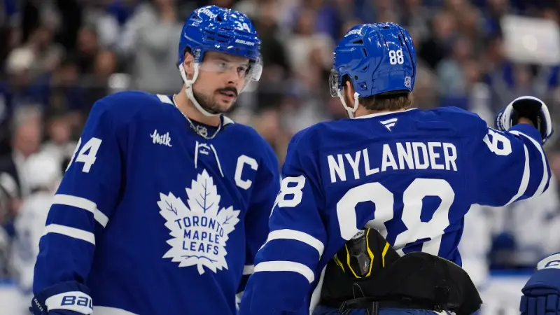 Журналист оценил шокирующую вероятность того, что Остон Мэттьюс и Вильям Нюландер останутся в Торонто на следующий сезон.