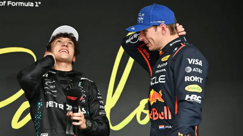 Макс Ферстаппен дал мудрый совет Кими Антонелли после того, как уступил ему на Гран-при Бразилии.