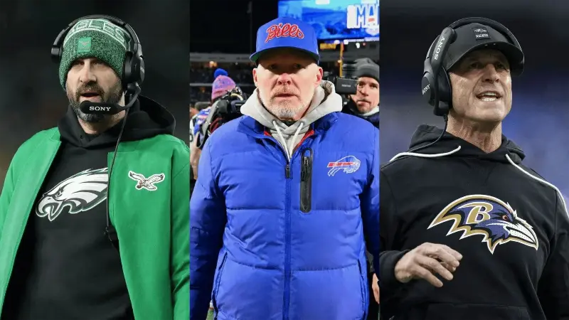 Ник Райт полагает, что главный тренер «Балтимор Рэйвенс» Джон Харбо придерживается долгосрочной стратегии, в то время как позиции Шона Макдермотта в «Баффало Биллс» и Ника Сирианни в «Филадельфия Иглз» становятся всё более шаткими.