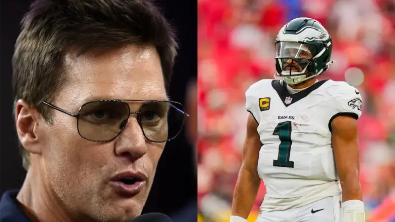 «Совершенно не спорный розыгрыш», - Том Брэди съязвил по поводу «таш-пуша» от «Иглз», всего через четыре дня после того, как он раскритиковал судей за пропущенное нарушение во время игры «Чифс».