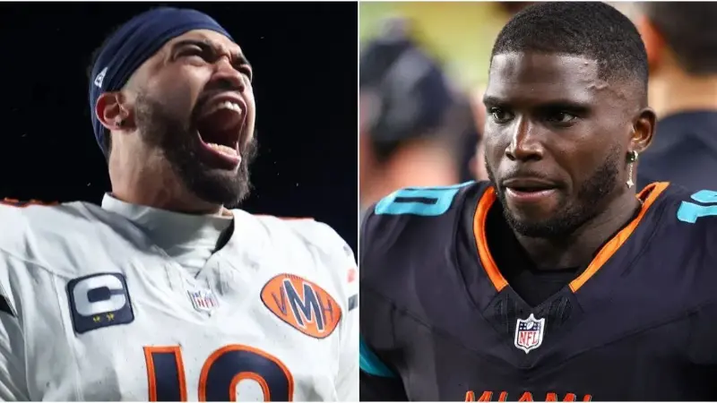 Тайрик Хилл опубликовал загадочный твит в адрес Калеба Уильямса на фоне уверенной победы «Чикаго Беарз» над «Филадельфия Иглз» со счетом 24-15.