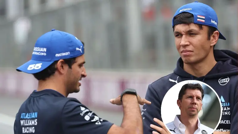 Руководитель команды Williams рассказал, как Карлос Сайнс послужил «ориентиром» для улучшения результатов Алекса Албона.