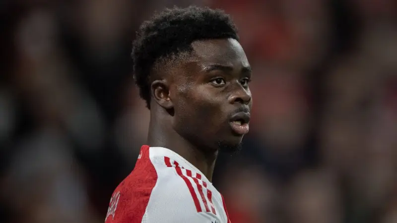 В «Арсенале» определились со сроками возвращения Букайо Сака после травмы, полученной перед игрой с «Лидсом»