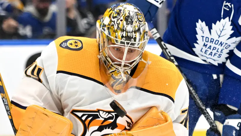 «Это не исключено», - инсайдер рассуждает о «сенсационном обмене» вратаря «Нэшвилл Предаторз» с контрактом на 61,92 миллиона долларов.