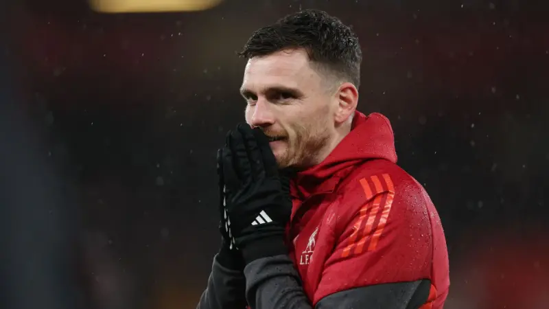 «Ливерпуль» хочет подписать звезду Премьер-лиги на замену Энди Робертсону на фоне слухов о возможном уходе защитника.