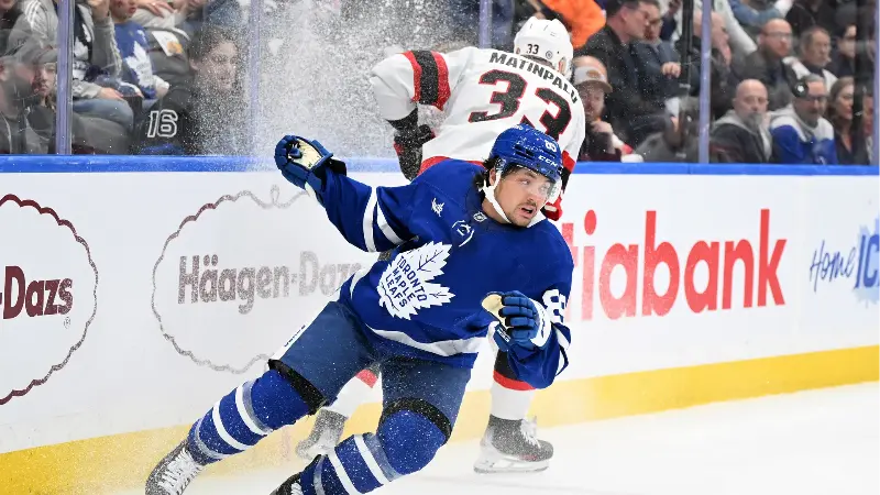 Слухи НХЛ: инсайдер поделился последней информацией о ситуации с Ником Робертсосоном в «Торонто Мейпл Лифс» и назвал три команды, которые могут быть заинтересованы в его обмене, включая «Питтсбург Пингвинз».